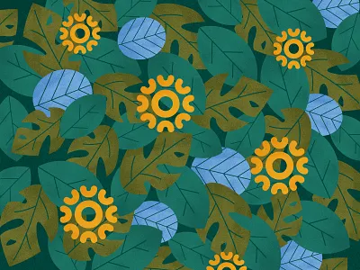 Spring Bloom flower forest green leaf leaves spring