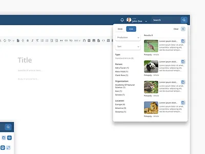 Search app design desktop design material design software design ui ux