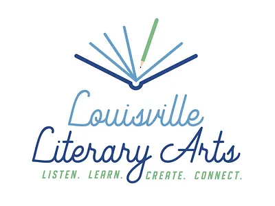 louisville literary arts. branding clean design graphic graphic design icon illustrate illustration logo typography vector