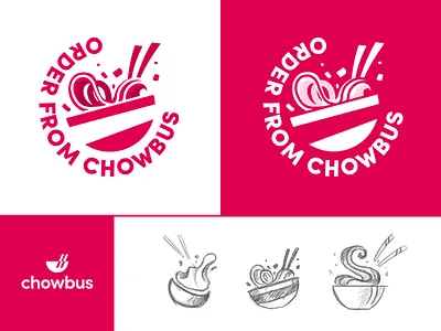 Chowbus Illustration chowbus clean illustration minimalistic ui ux