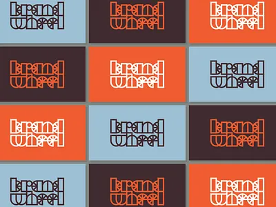 Brandwheel 02 bike bold logo brand identity branding geometric logo identity identity branding logo logo designer logotype simple logo symbol