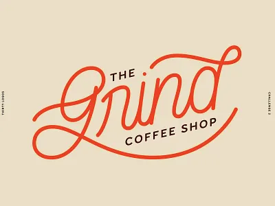 Thirty Logos - Challenge 2 coffee coffee shop lettering lettering art lettering artist logo logo design logotype thirty day logo challenge thirty day logos thirtydaylogochallenge