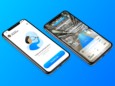 Parking App adobexd android app android app design app ar augmented reality auto animate auto animate design illustration madewithadobexd parking app searching app ui ui ux ui app uidesign user experience design user interface design virtual reality