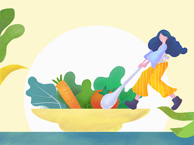 Hello Dribbble design health illustration