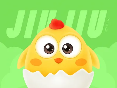 吉祥物设计-啾啾 mascot 插图