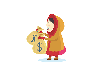 Eskimo book cover cartoon character character art design eskimo face flat flat design graphic design illustration illustrator vector winter