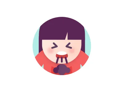 阿嚏-小程序LOGO 卡通人物 卡通形象