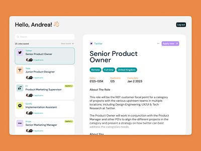 Gig — Desktop app browse jobs dashboard desktop desktop app job app job seeking app jobs product product design ui user interface ux