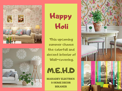 Mehd Holi 2019 branding festivals holi india social media ad