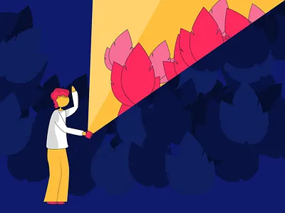 Coffee Vision Illustration app branding clean coffee design graphic design icon illustration illustrator light beam logo photoshop reveal typography ui ux vector vision web website