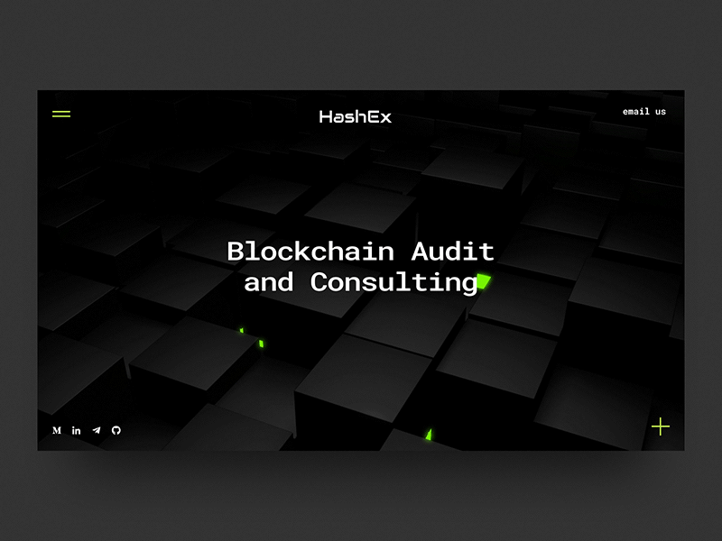 HashEx 3d 3d animation animation cinema4d clean corporate design grid ui ux web