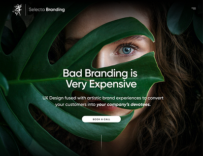 Selecta UX/UI brand identity graphic design logo ui ux