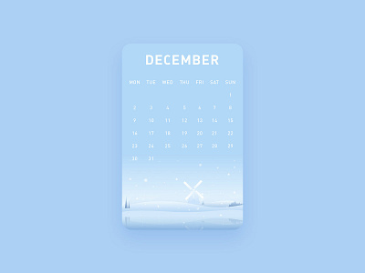 Winter design illustration 插图