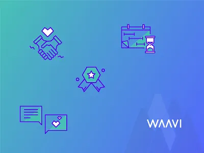 Values' Waavi apps developement icon iconset mobile app development product consulting services ux ui web web development