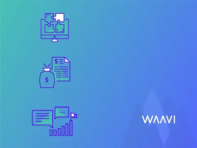 WAAVI Roadmap apps developement icon iconset mobile app development product consulting roadmap services ux ui web web development