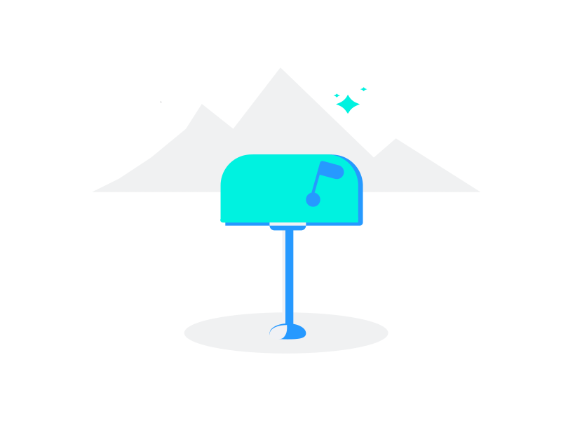 Tipi App Animation - No Notifications after effects animation app gif illustration loop lottie notifications tipi