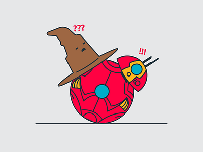 Crossover Star Wars, Avangers and Harry Potter avangers florianópolis harry potter illustration starwars