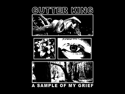 Gutter King artwork badge design branding clothing commission design drawing freelancer graphic design graphic designer illustration illustrator merch design photoshop shirt design tee vector
