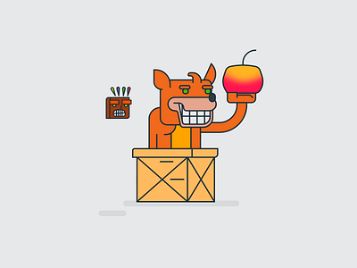 Crash brasil crash florianópolis illustraion illustration illustrator photoshop playstation ps design ps1