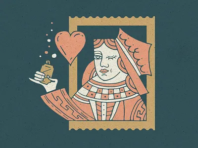 Fling Craft Cocktails :: Queen of Heartbreaks british cards cocktail england english fling gin hearts london monarchy queen royalty tonic