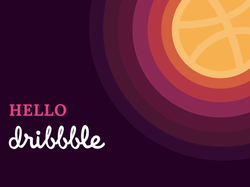 Game On animation debut design dribbble first shot flat hello dribbble illustration invision studio minimal motion sketch ui vector