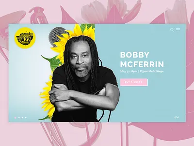 Burlington Discover Jazz Festival 2019 btv burlington discoverjazz jazz ui design vermont web design