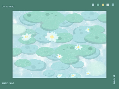 GOOD NIGHT design hand paint