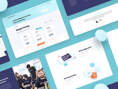 Pricing Page - Phonewagon 3d 3d element 3d illustration analytics analytics dashboard branding call tracking clean css development illustration marketing design messaging platform typography ui ux web website