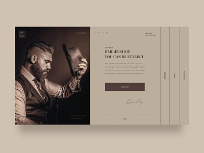 Barbershop barbershop design men ui