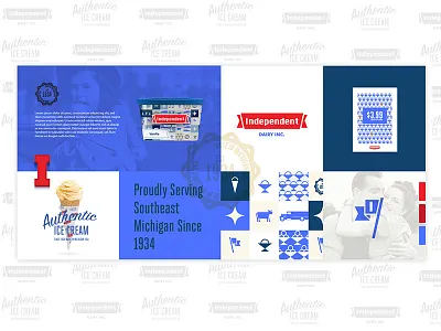 Ice Cream2 branding design logo retro vintage