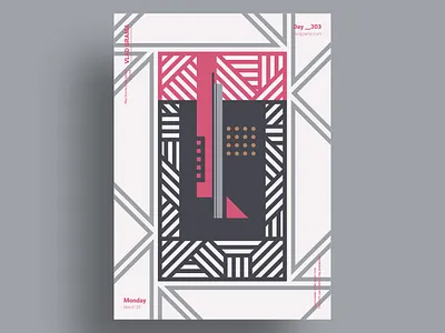 SANCTIS - Minimalist poster design abstract abstract art abstract design composition design design art geometric geometric art geometric design geometric illustration illustration minimalism minimalist minimalist design minimalist poster poster poster a day poster art poster challenge poster collection