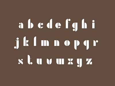 Stencil typeface flat graphic design minimal stencil type art type design typeface typography vector