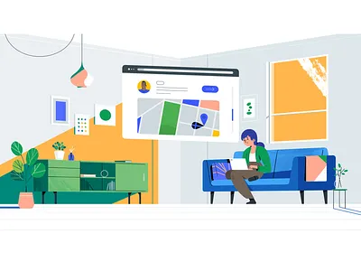 Planning character character design forniture home illustration inspiration photoshop room styleframe ui video