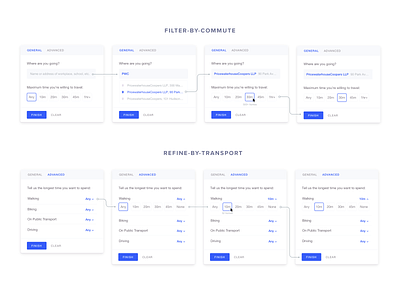 Filtering Modals filter filtering filters uiux