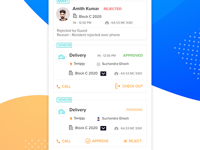 Project app design ui ux