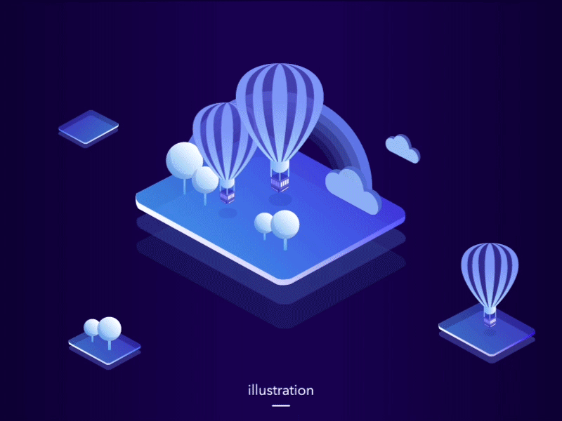 illustration animation colour design gif illustration interesting