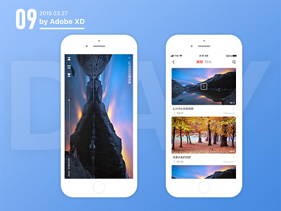 video player iiiustrator ui ux xd 设计