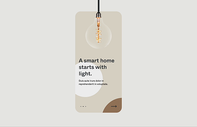 Smart home lighting animation app bulb home ios light switch lighting mobile motion graphics smart smart home smart lighting ui