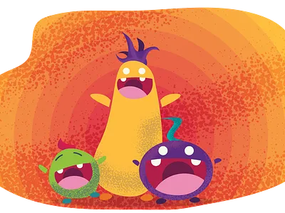 Alien Opera design illustration vector