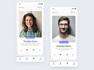 Make Friends UI ui ux social