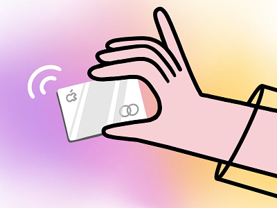 Apple Card apple apple design apple devices apple pay card character credit card credit card design custom darkcube darkcubestudio design digitalart draw drawing hand illustration landing page ui vector web