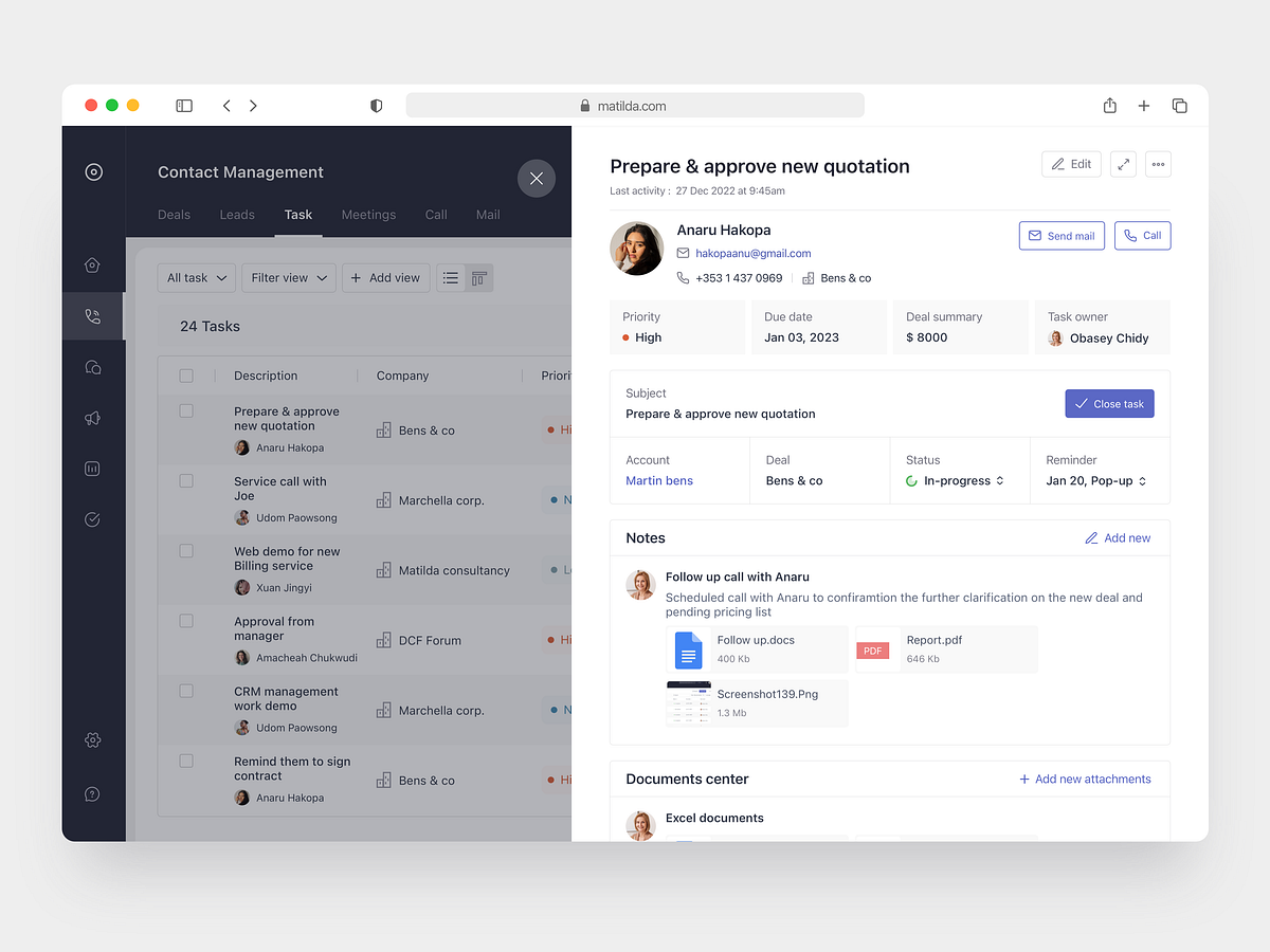 Browse thousands of Crm images for design inspiration | Dribbble