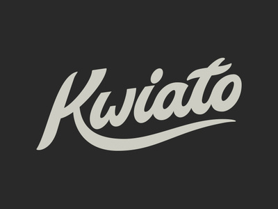 Kwiato axes calligraphy design graffiti handlettering handmade illustration lettering letters logo logodesign logotype poland script typism typografia typografie typography