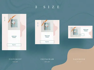 Solveig Social Media Pack facebook fashion instagram interior media media kit pack pinterest social