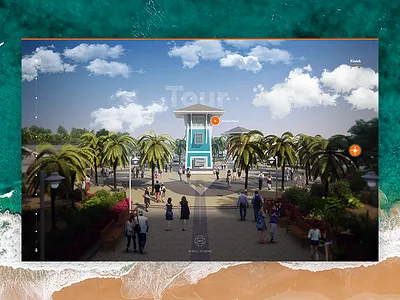 Virtual Tour - Step 00 - Ocean Cay 360 360 degree 3d cruises full screen guide island luxury map minimal ocean ocean cay tour trip virtual tour