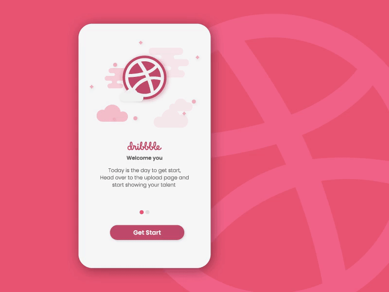 Hello Dribbble design app first shot hello dribble intraction login design motion graphics ui ux design
