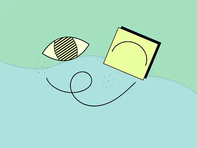 Don't worry it's friendly. 2d animal art blue cartoon cat character clean design flat graphic graphic design icon illustration illustrator logo minimal simple sketch vector