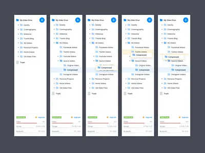 App Sidebar app dashboard design file explorer file manager file sharing interace material minimal redesign sidebar simple ui upload ux