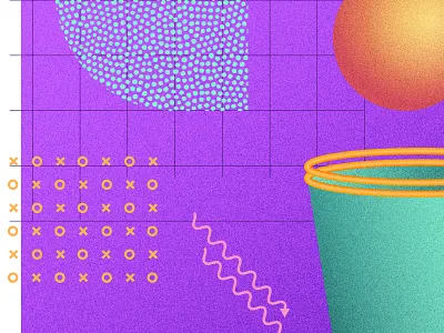 80s Illustration 3d 80s color composition geometric geometry illustration pattern rad retro sports