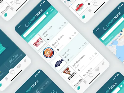 greenback iOS App app app branding branding design mobile mobile app mobile app design ui ux